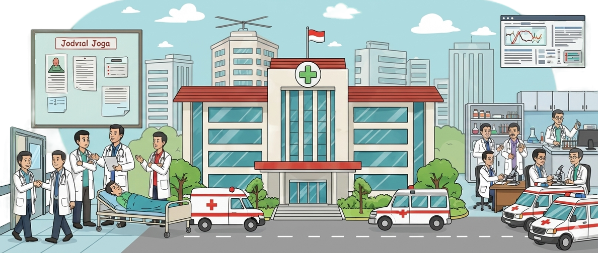 Ilustrasi Rumah Sakit & Pendidikan RSPPU